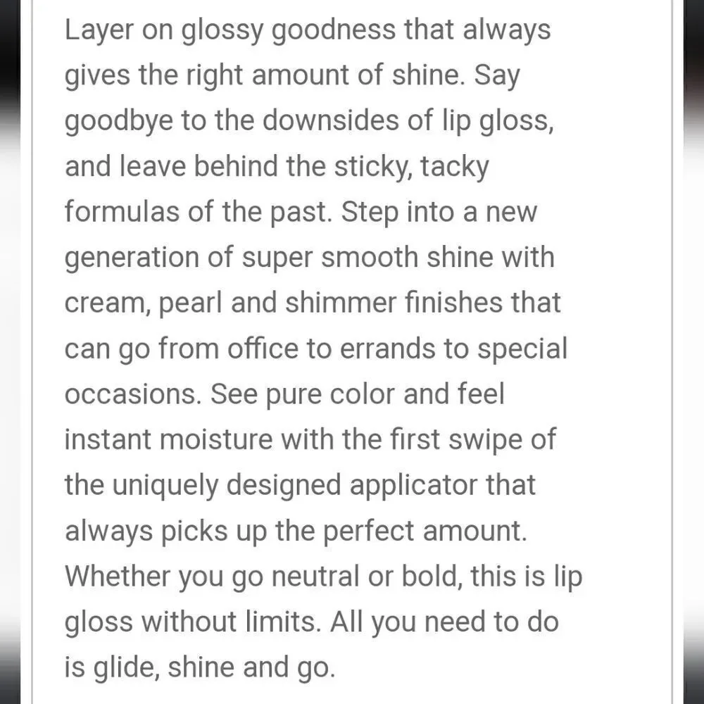 MARY KAY UNLIMITED LIP GLOSS IN PINK BALLERINA